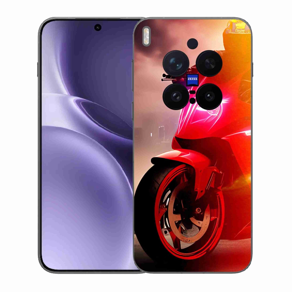 Gélový kryt mmCase na Vivo X300 Pro - motorka