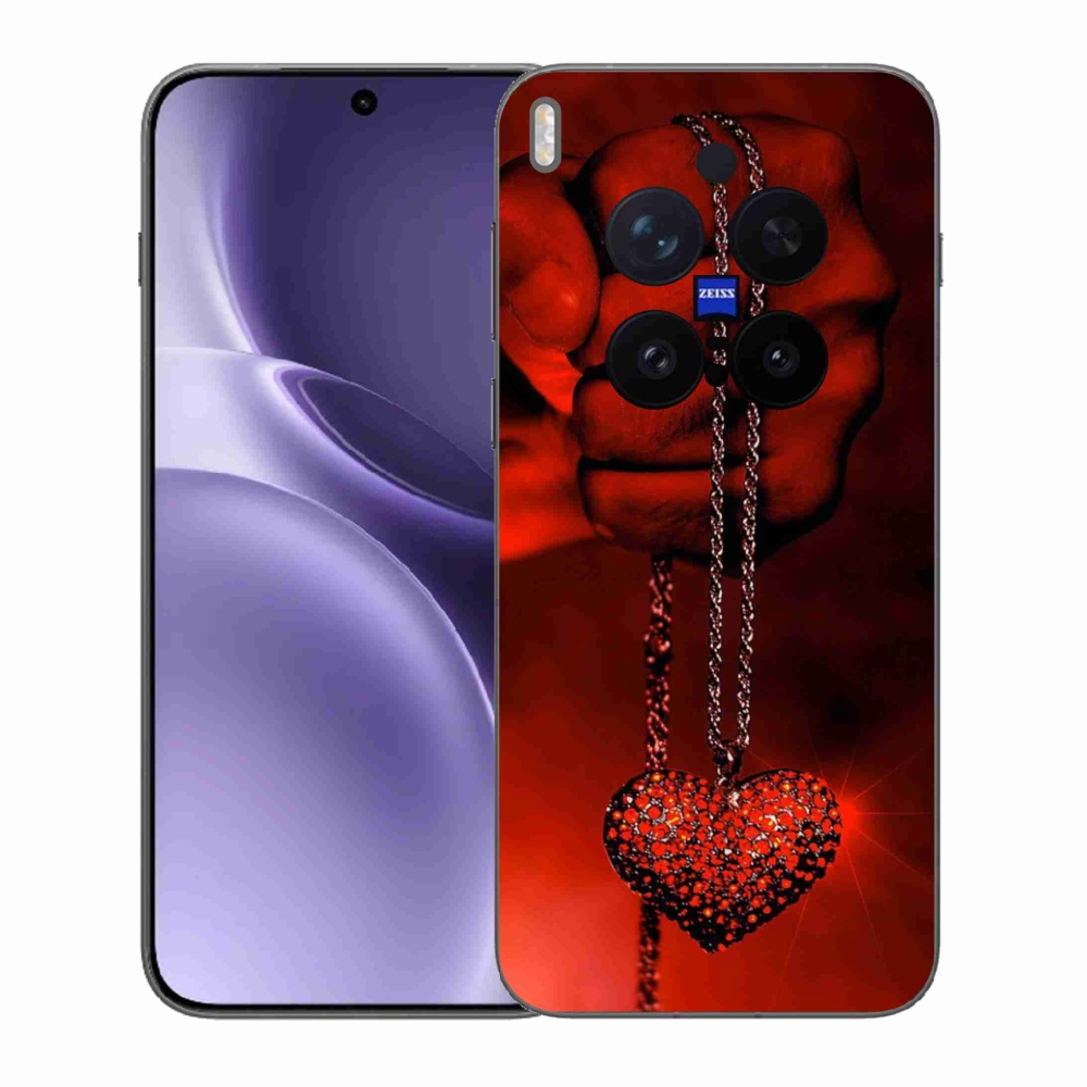 Gélový kryt mmCase na Vivo X300 Pro - náhrdelník