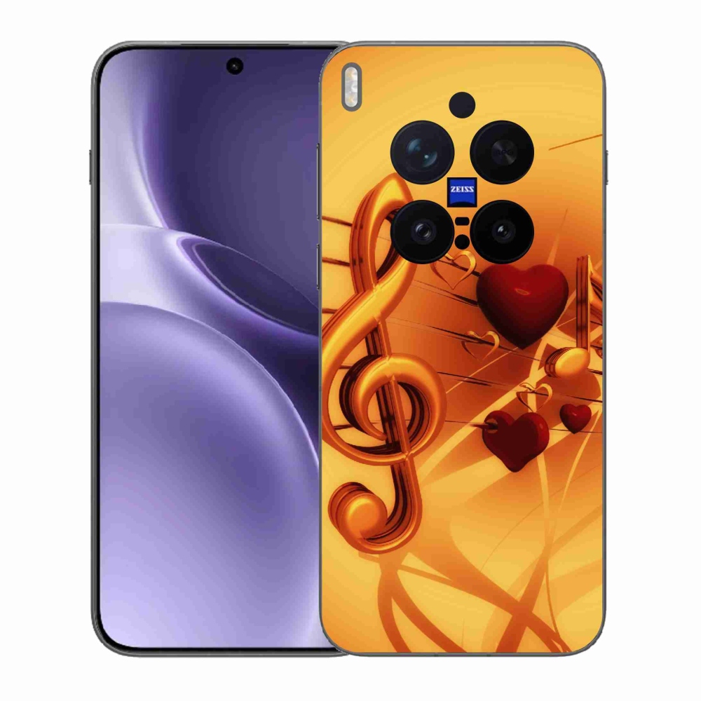 Gélový kryt mmCase na Vivo X300 Pro - noty