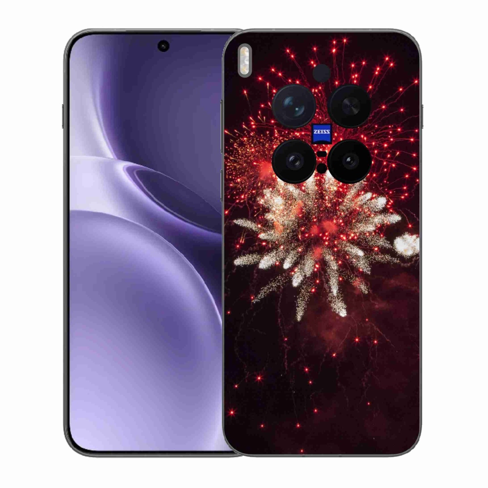 Gélový kryt mmCase na Vivo X300 Pro - ohňostroj