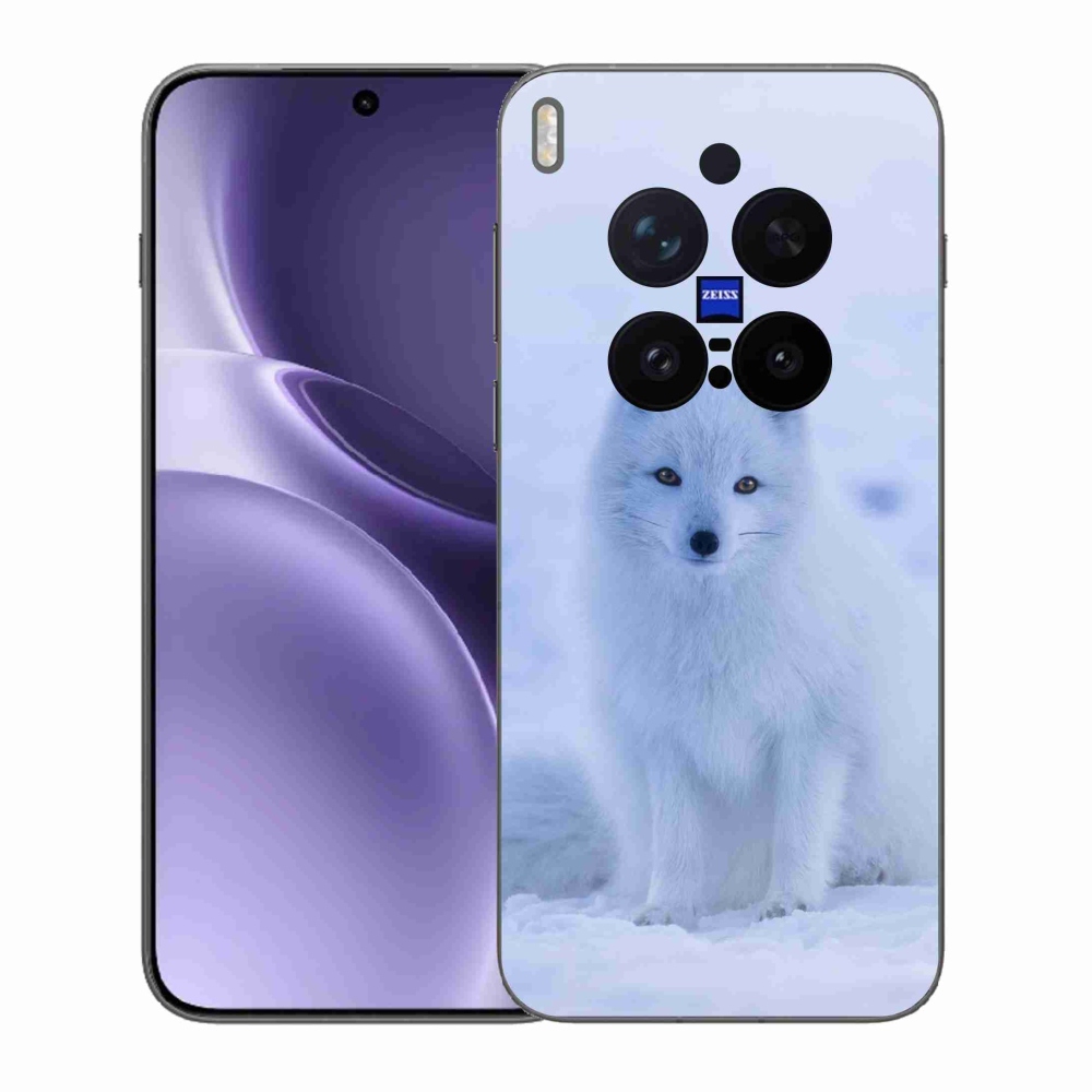 Gélový kryt mmCase na Vivo X300 Pro - polárna líška