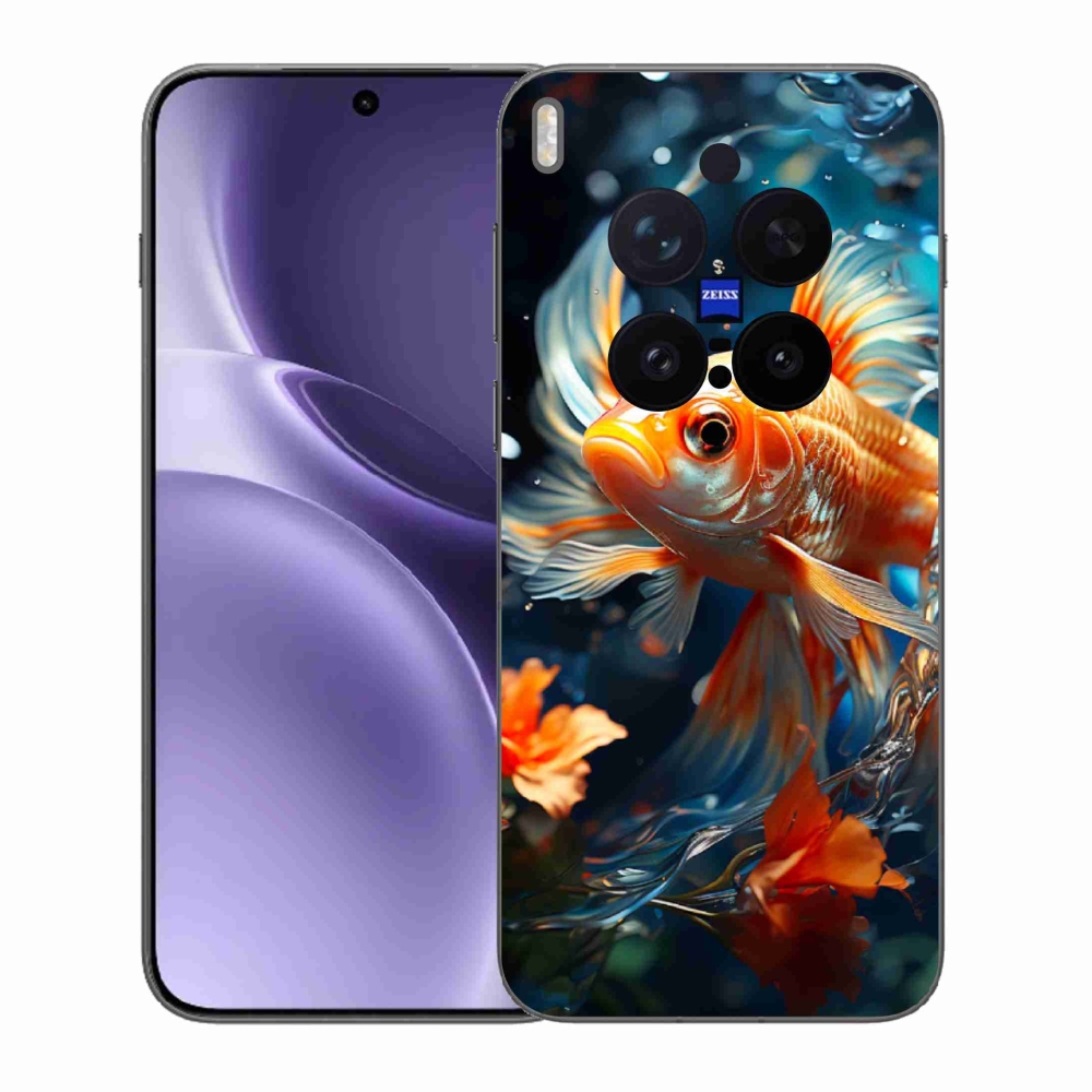 Gélový kryt mmCase na Vivo X300 Pro - rybka