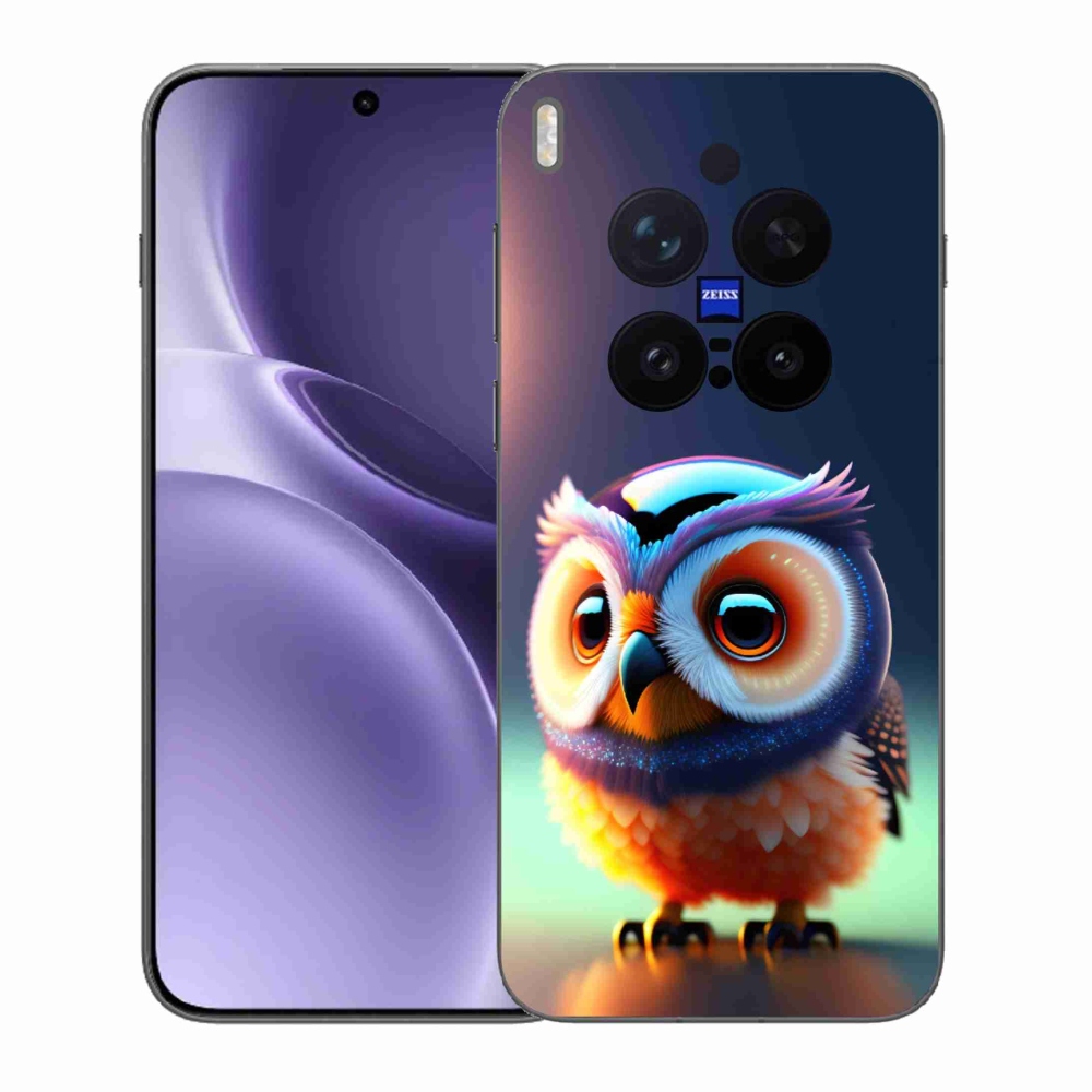 Gélový kryt mmCase na Vivo X300 Pro - sovička