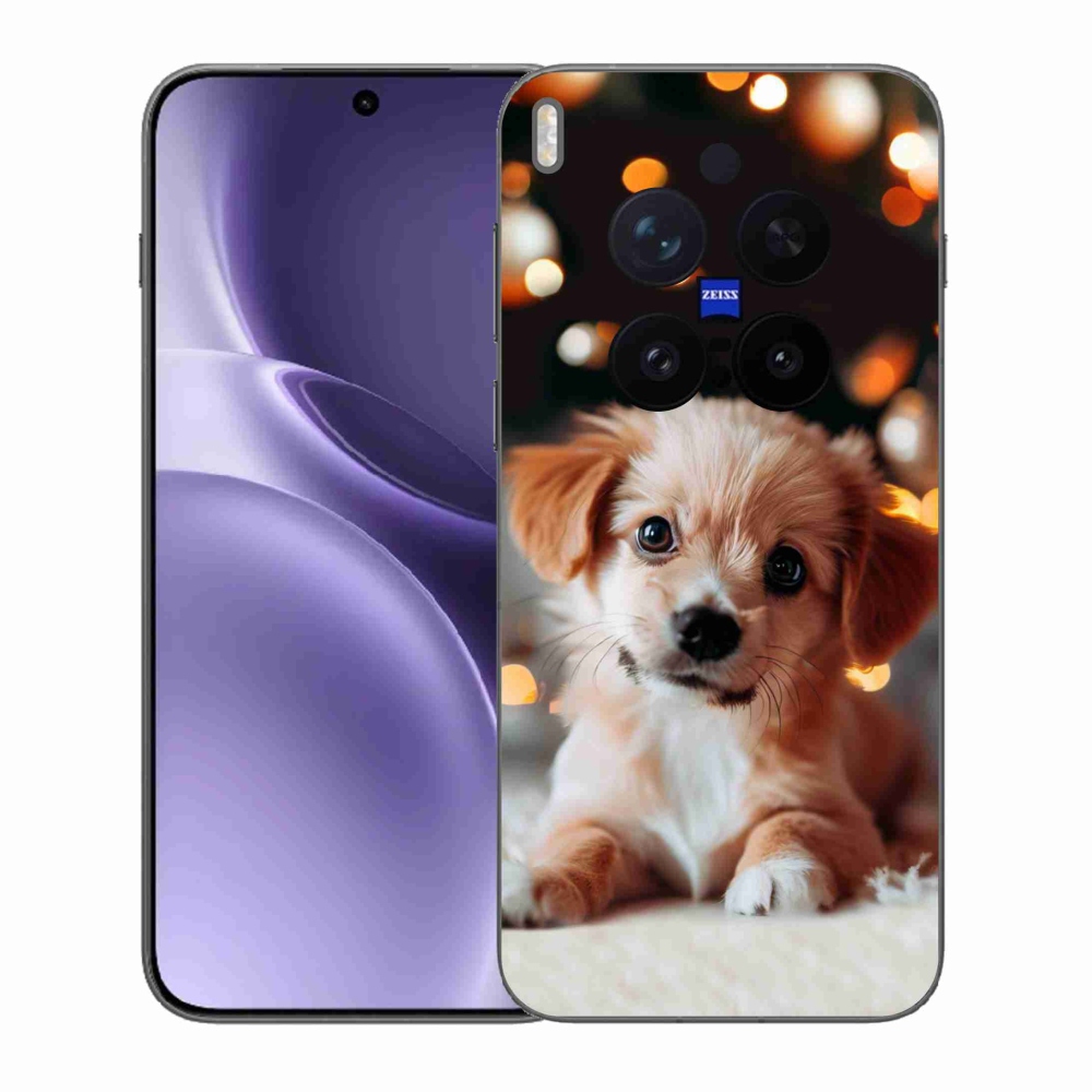 Gélový kryt mmCase na Vivo X300 Pro - šteniatko