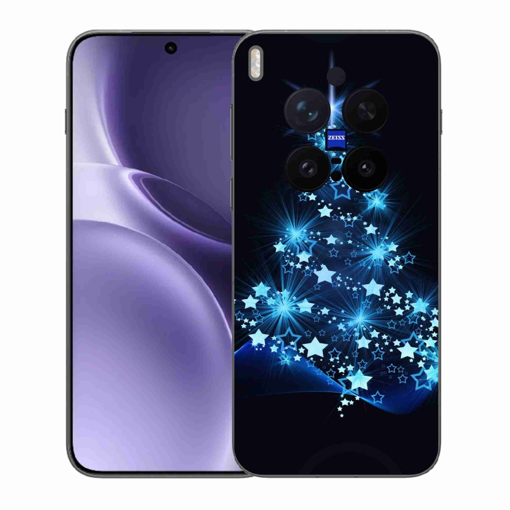 Gélový kryt mmCase na Vivo X300 Pro - vianočný stromček