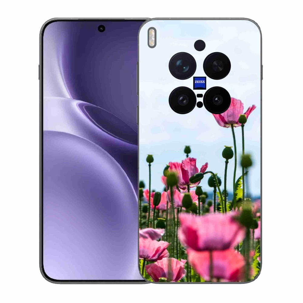 Gélový kryt mmCase na Vivo X300 Pro - vlčí mak