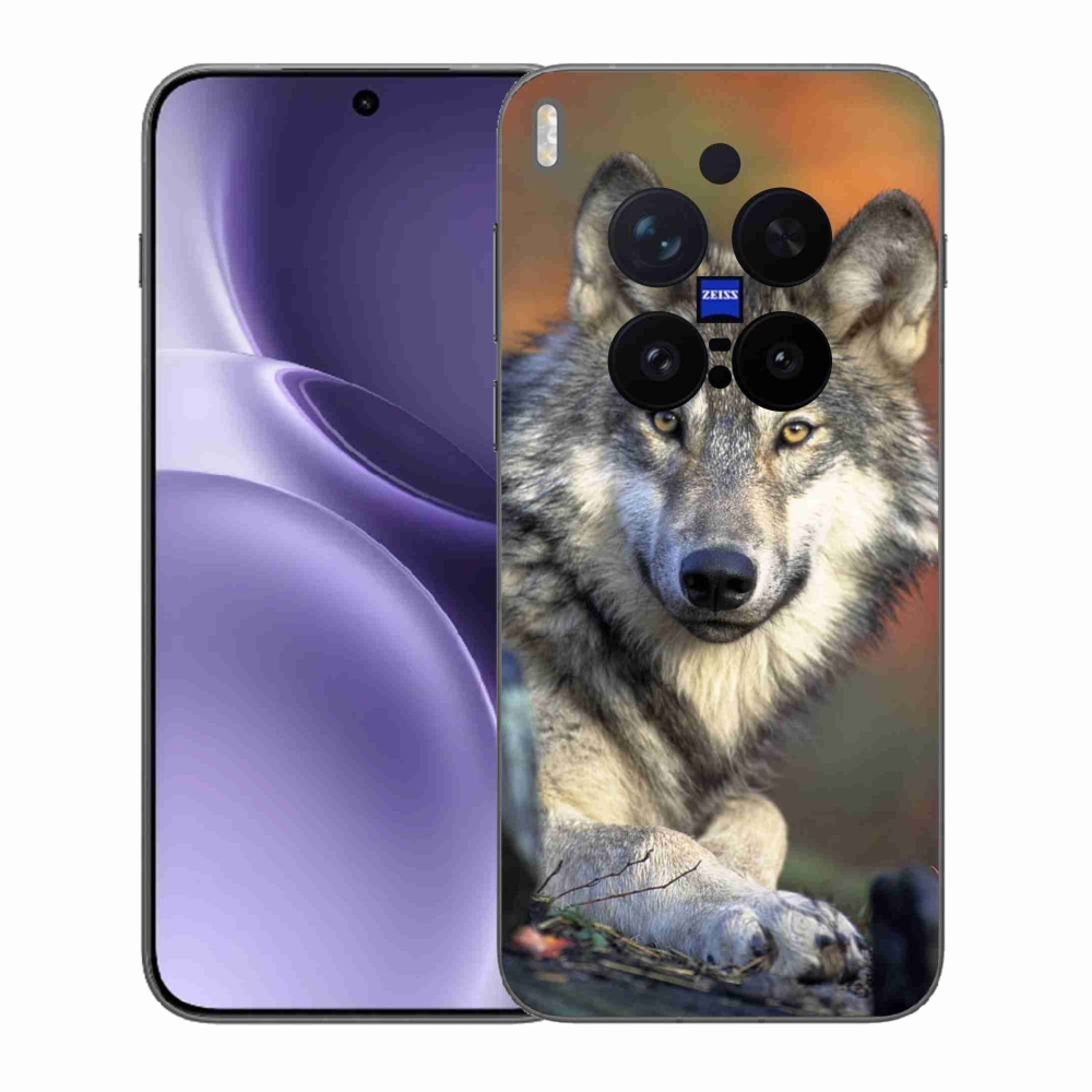 Gélový kryt mmCase na Vivo X300 Pro - vlk