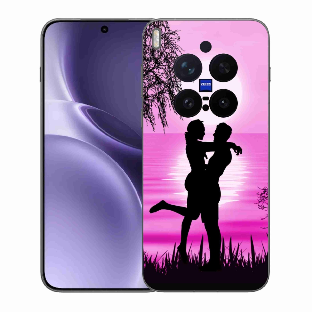 Gélový kryt mmCase na Vivo X300 Pro - západ slnka