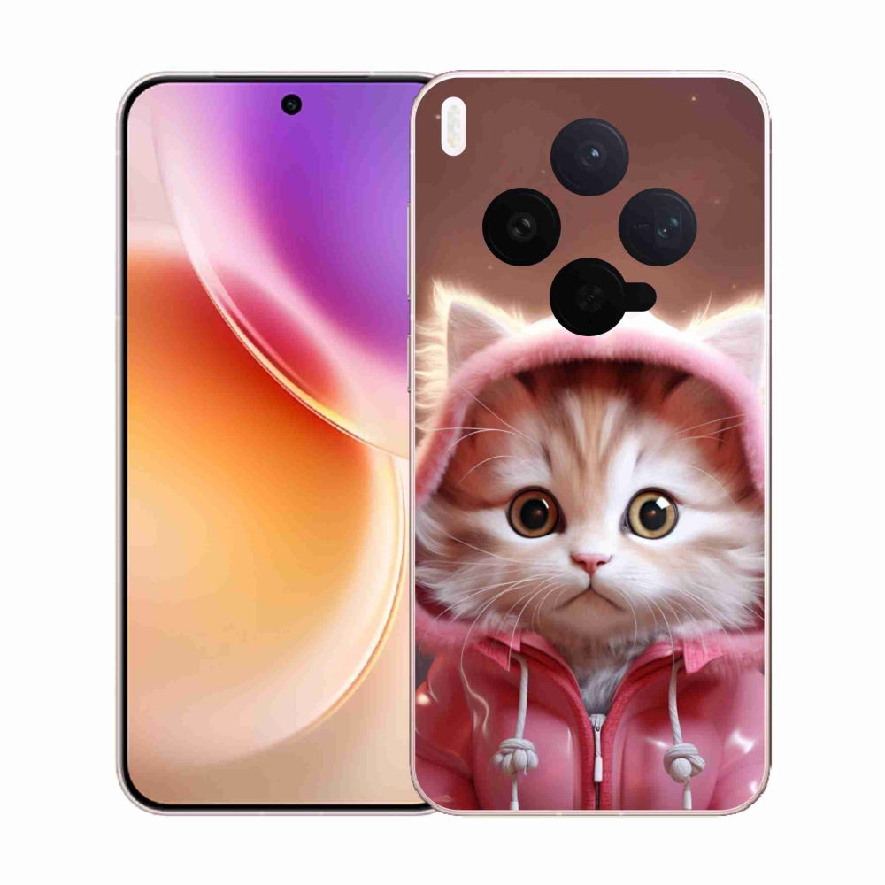 Gélový kryt mmCase na Vivo X300 - roztomilé mačiatko 3