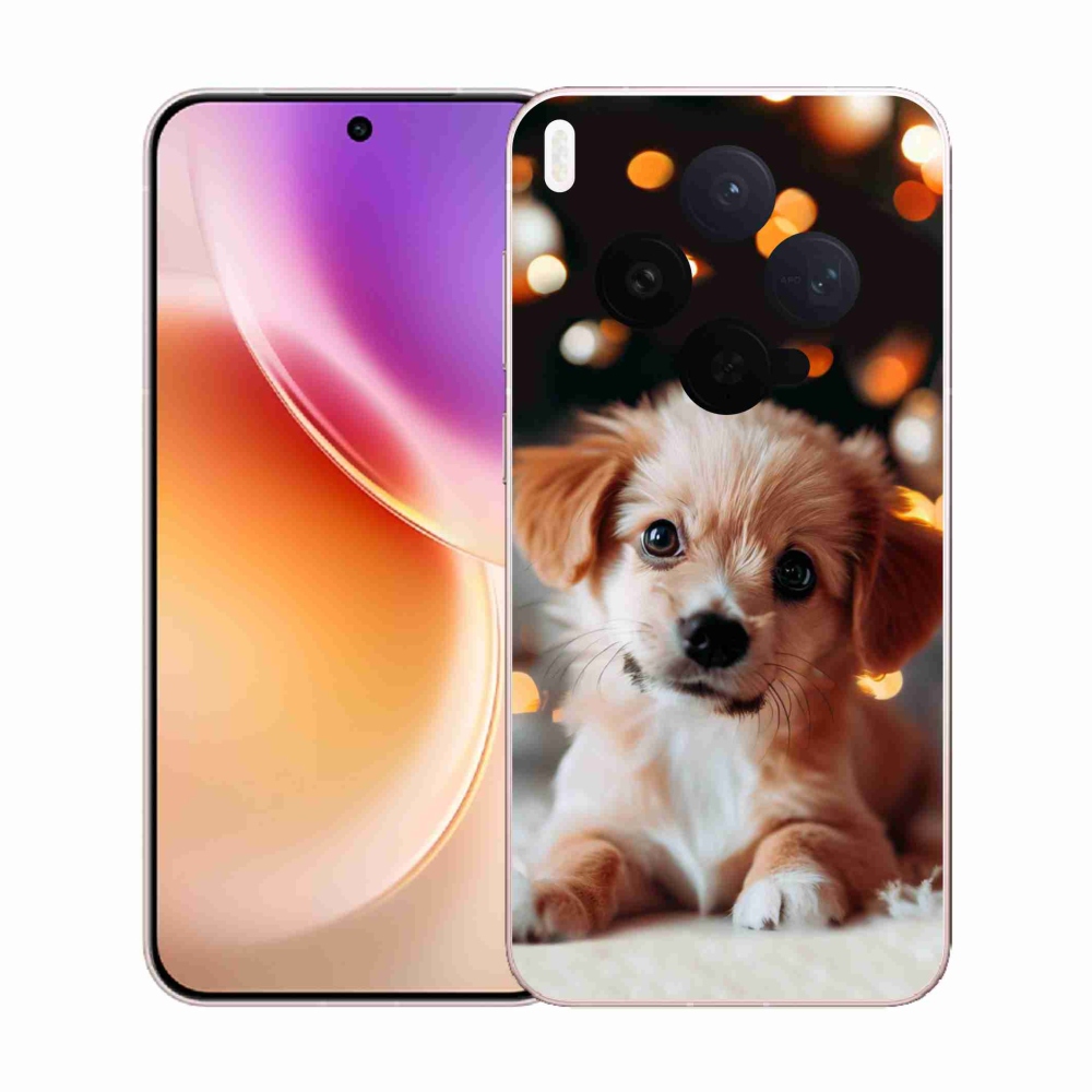 Gélový kryt mmCase na Vivo X300 - šteniatko