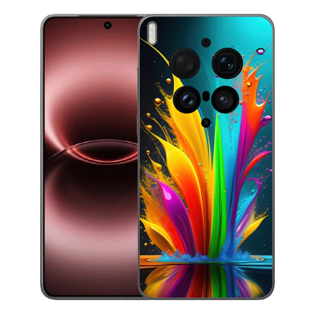 Gélový kryt mmCase na Vivo X300 Ultra - abstraktný motív 1