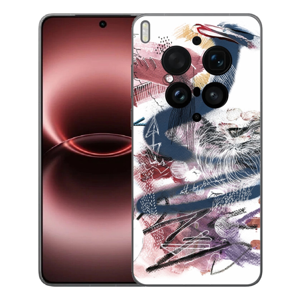 Gélový kryt mmCase na Vivo X300 Ultra - abstraktný motív 28