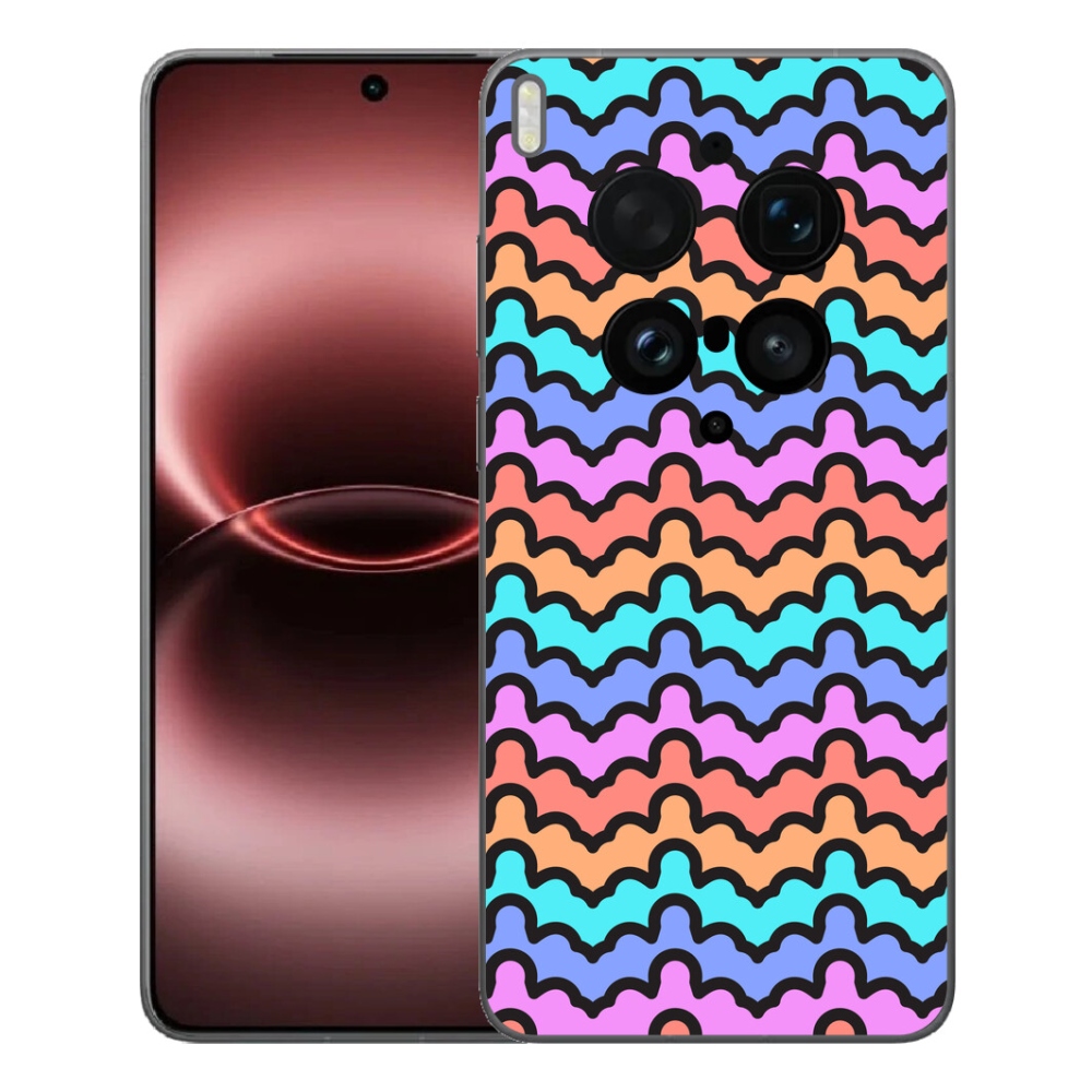 Gélový kryt mmCase na Vivo X300 Ultra - abstraktný motív 30