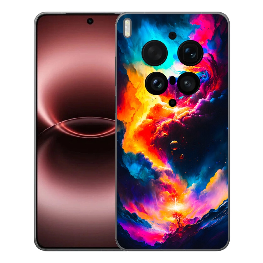 Gélový kryt mmCase na Vivo X300 Ultra - abstraktný motív