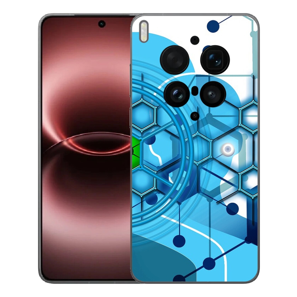 Gélový kryt mmCase na Vivo X300 Ultra - abstraktný vzor 2