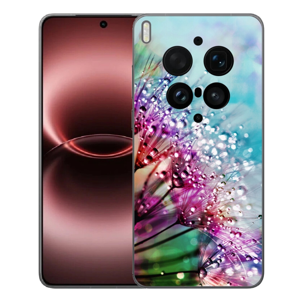 Gélový kryt mmCase na Vivo X300 Ultra - farebné kvety
