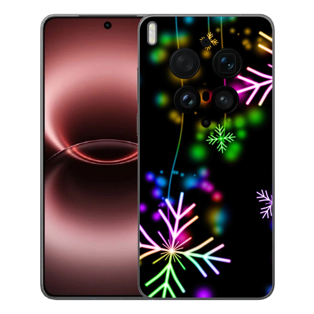 Gélový kryt mmCase na Vivo X300 Ultra - farebné vločky