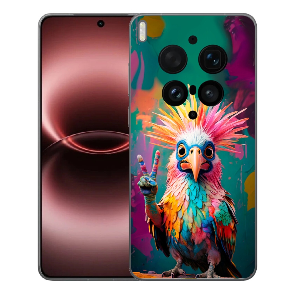 Gélový kryt mmCase na Vivo X300 Ultra - farebný rebel