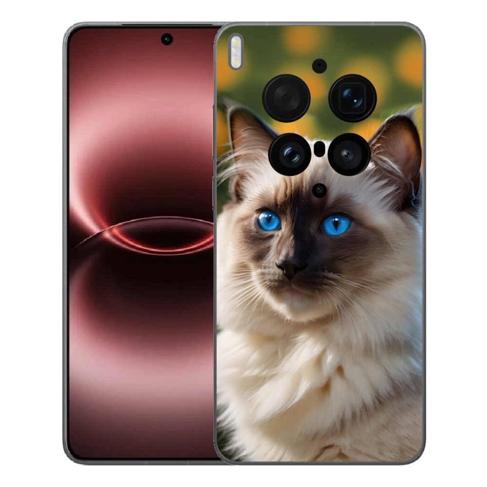 Gélový kryt mmCase na Vivo X300 Ultra - biely ragdoll