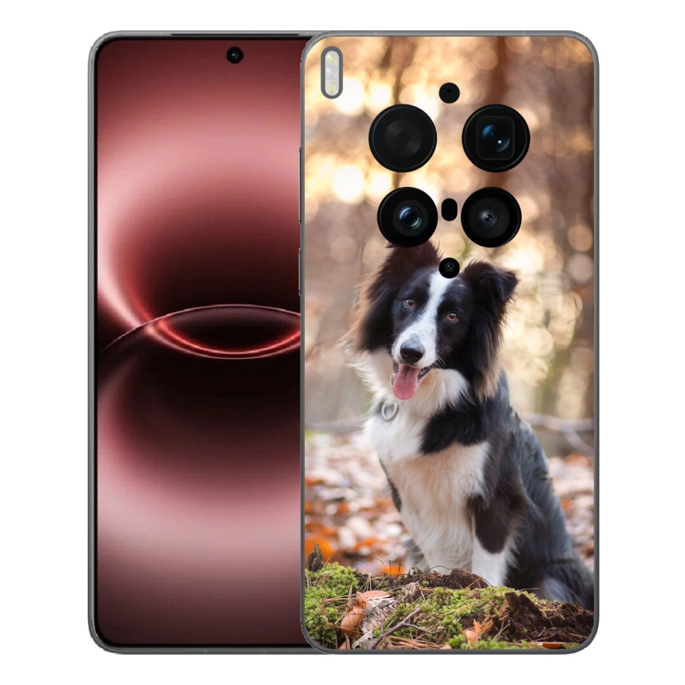 Gélový kryt mmCase na Vivo X300 Ultra - border kólia 1