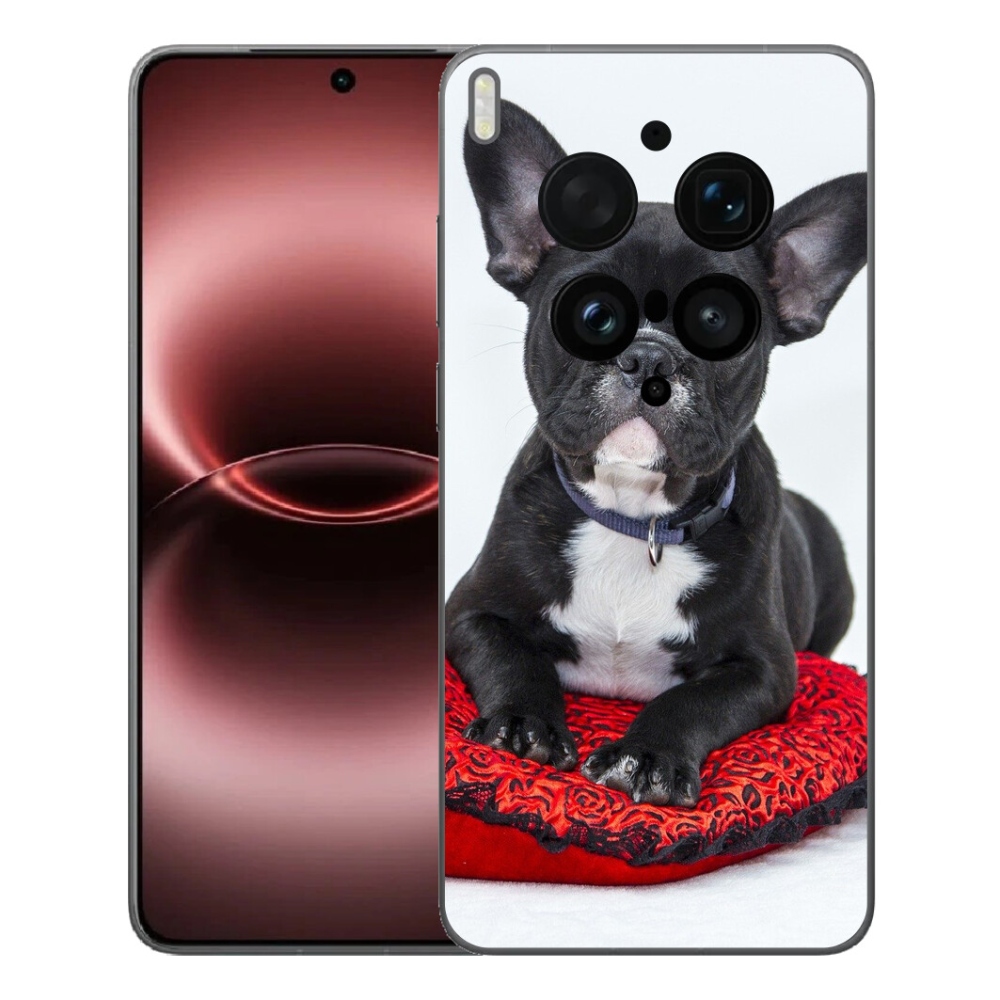 Gélový kryt mmCase na Vivo X300 Ultra - buldog