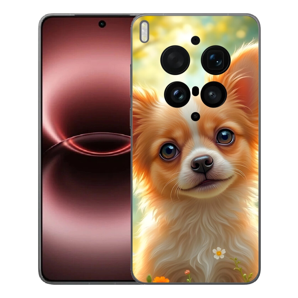 Gélový kryt mmCase na Vivo X300 Ultra - čivava 5