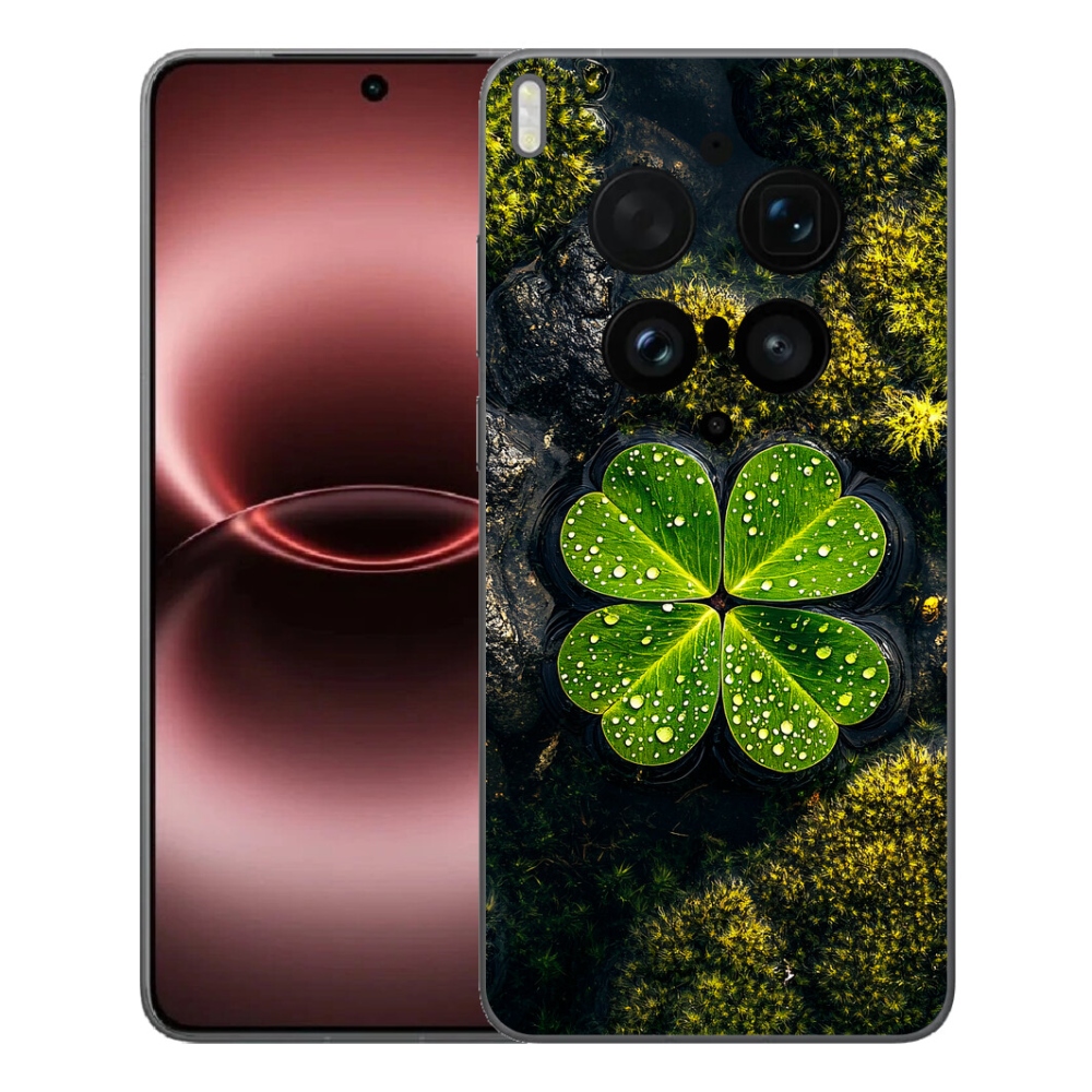 Gélový kryt mmCase na Vivo X300 Ultra - štvorlístok