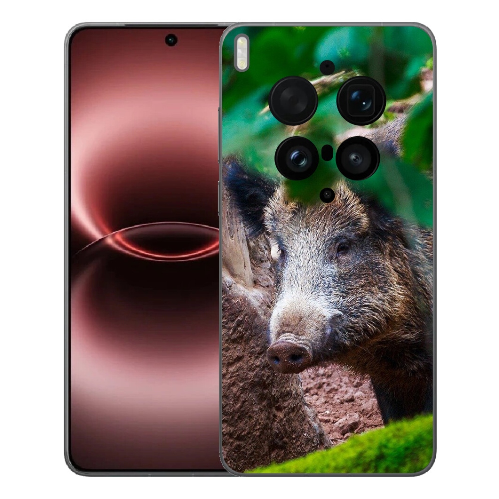 Gélový kryt mmCase na Vivo X300 Ultra - divoké prasa