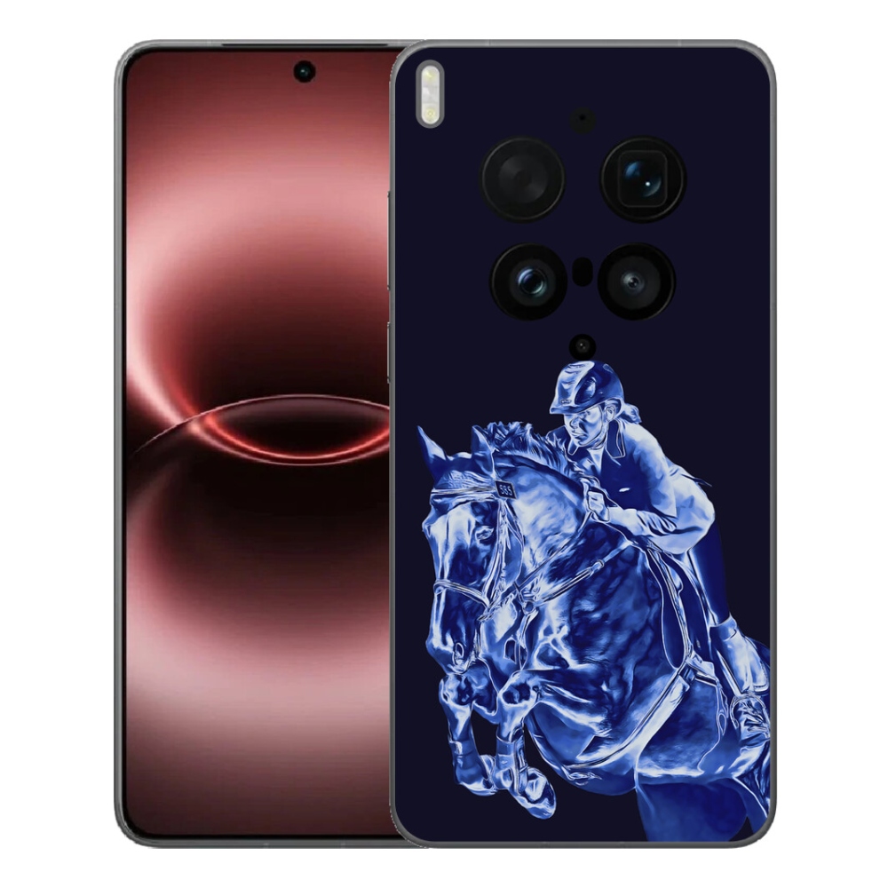 Gélový kryt mmCase na Vivo X300 Ultra - dostihový kôň