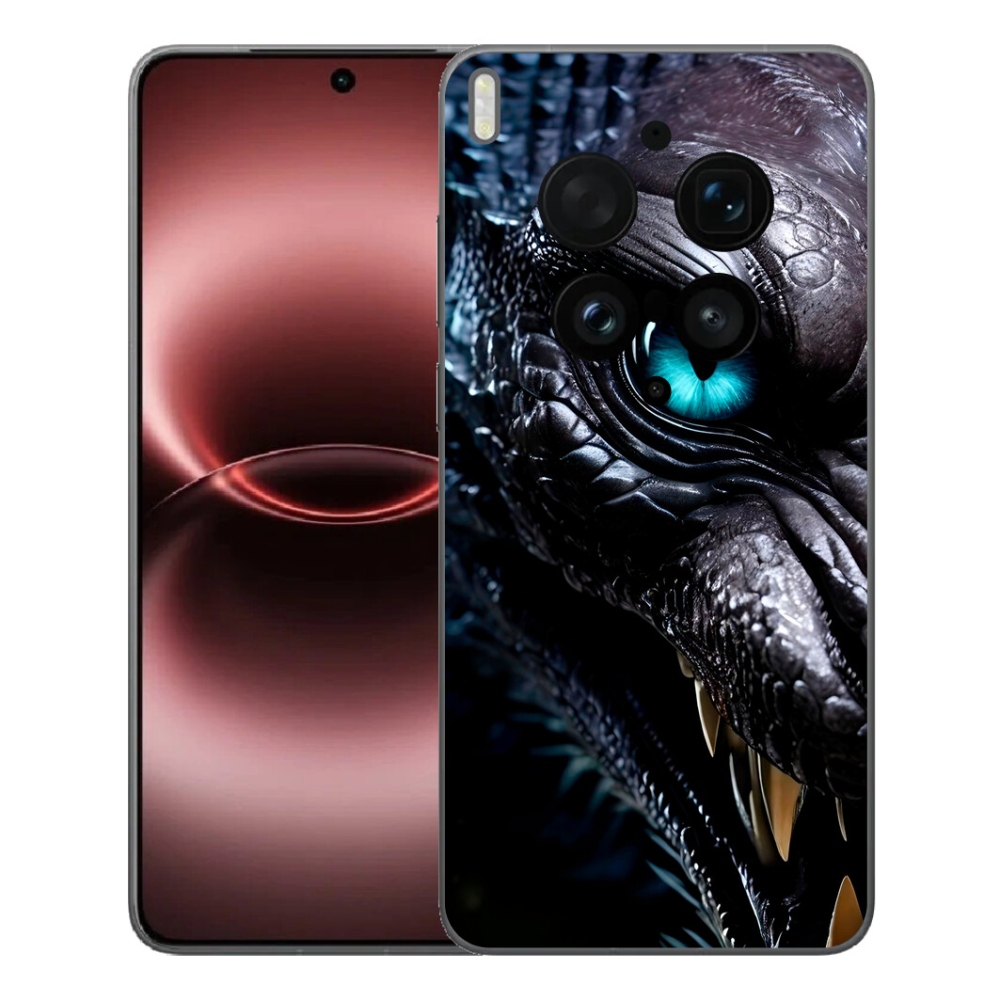 Gélový kryt mmCase na Vivo X300 Ultra - dračí pohľad