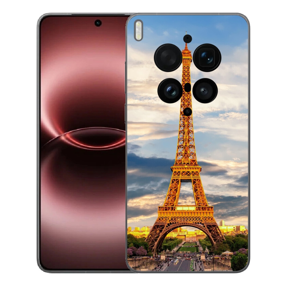 Gélový kryt mmCase na Vivo X300 Ultra - eiffelova veža 3