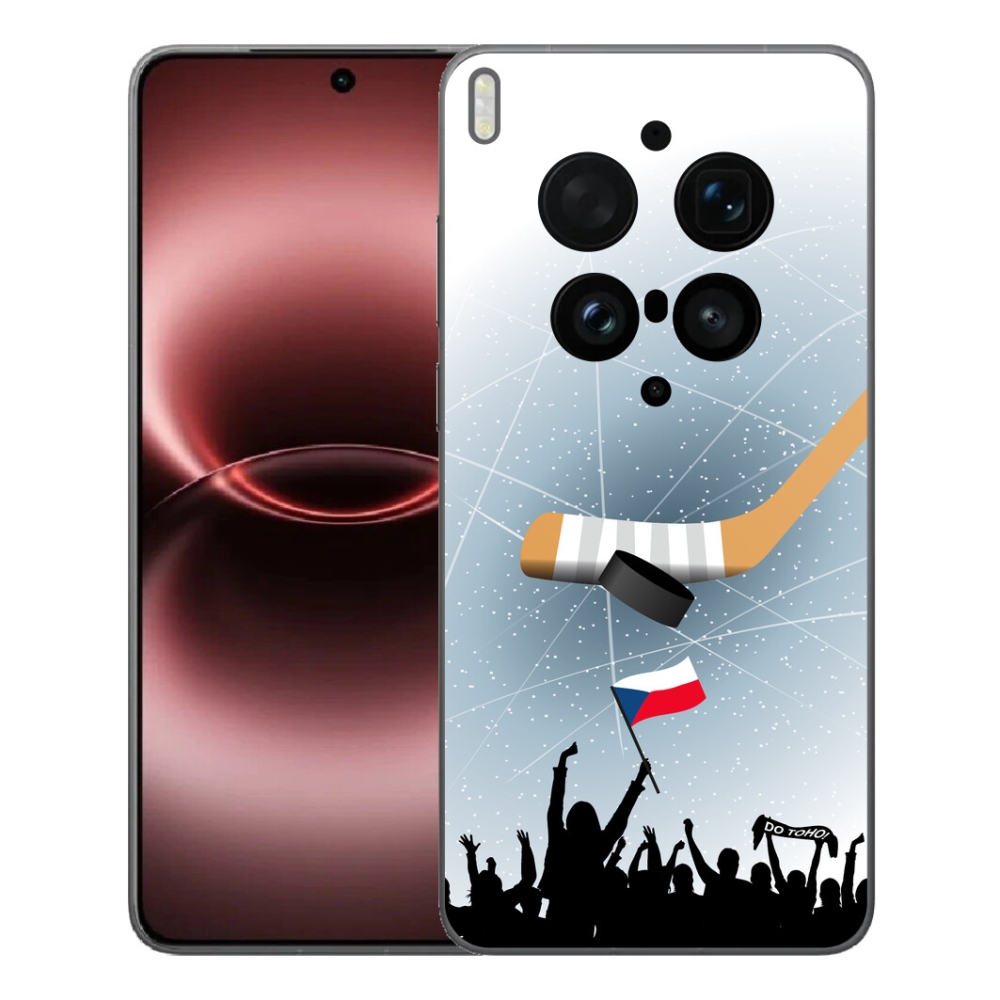Gélový kryt mmCase na Vivo X300 Ultra - fanúšikovia hokeja