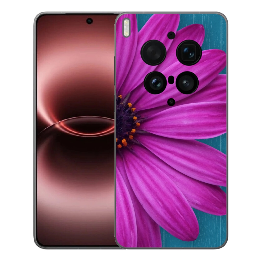 Gélový kryt mmCase na Vivo X300 Ultra - fialová margaréta
