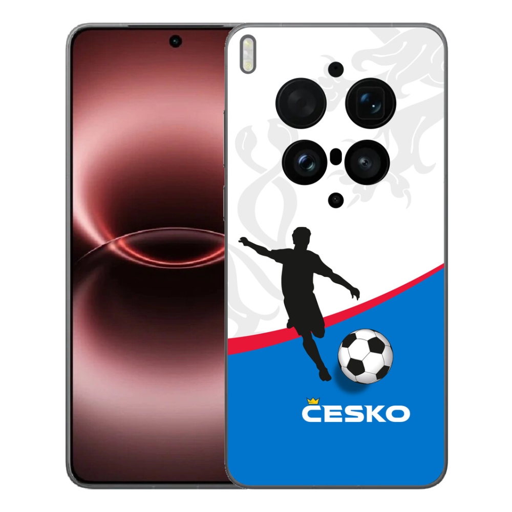Gélový kryt mmCase na Vivo X300 Ultra - futbal Česko 1