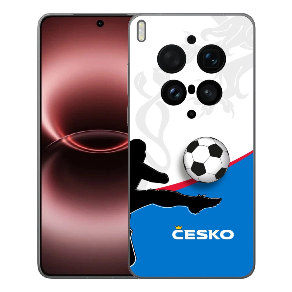 Gélový kryt mmCase na Vivo X300 Ultra - futbal Česko 3