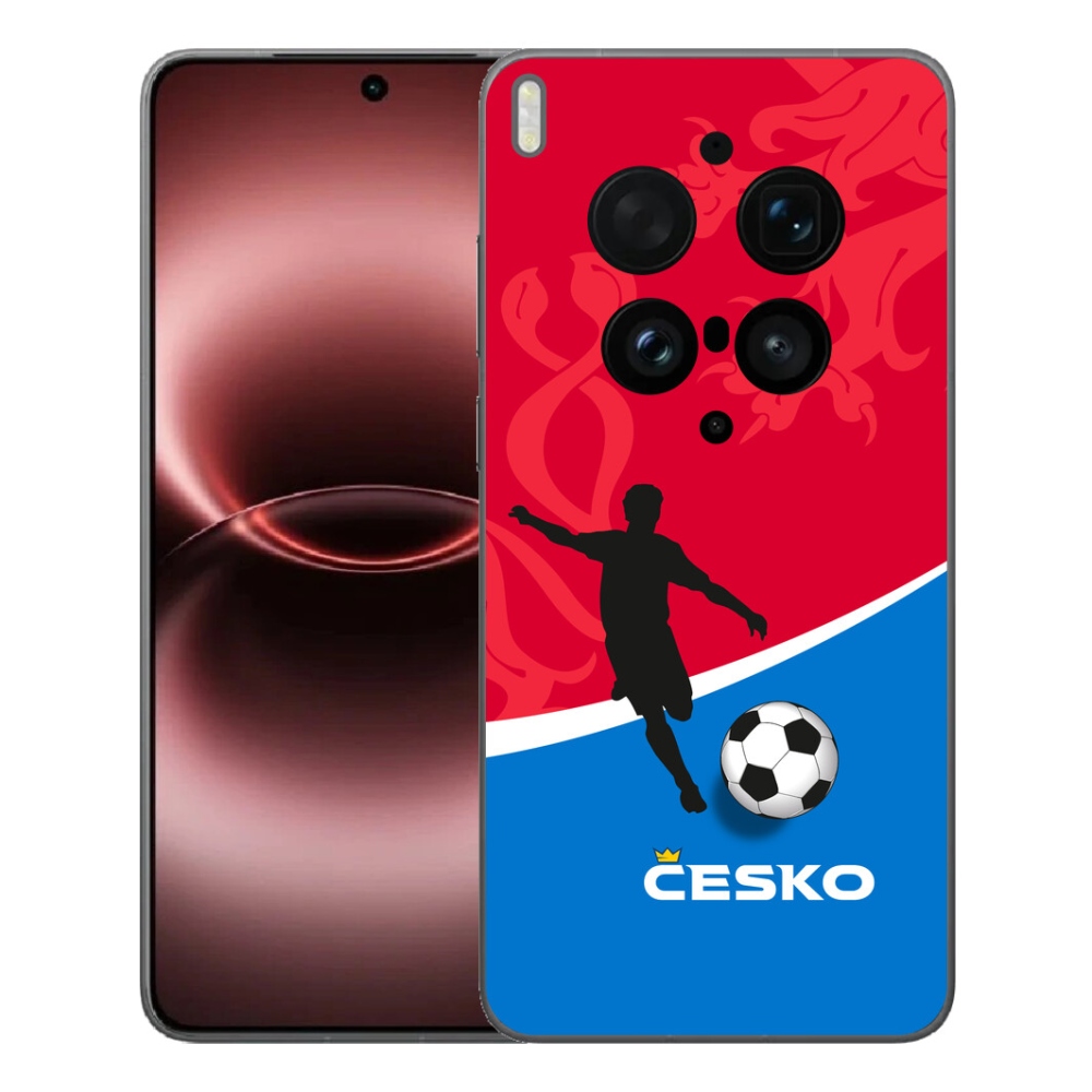 Gélový kryt mmCase na Vivo X300 Ultra - futbal Česko