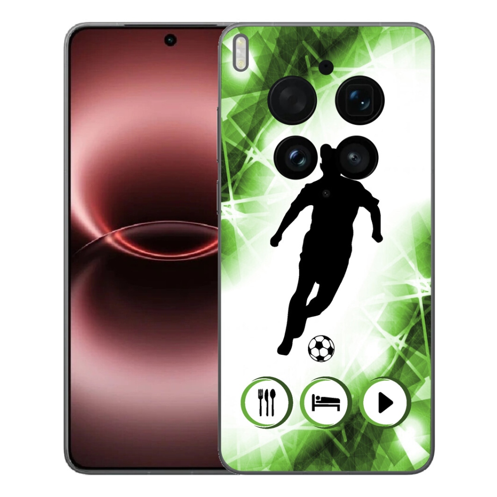 Gélový kryt mmCase na Vivo X300 Ultra - futbalista