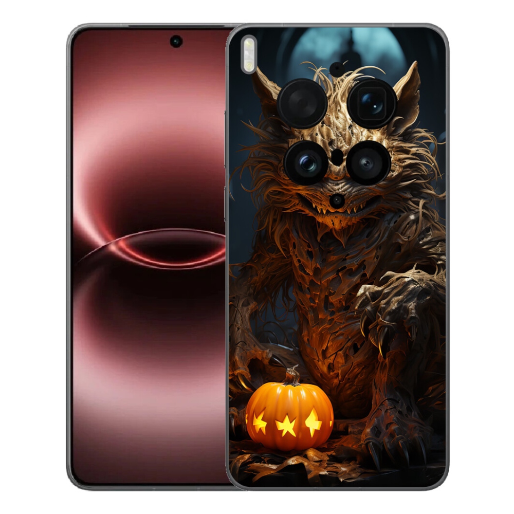 Gélový kryt mmCase na Vivo X300 Ultra - halloweenska príšera