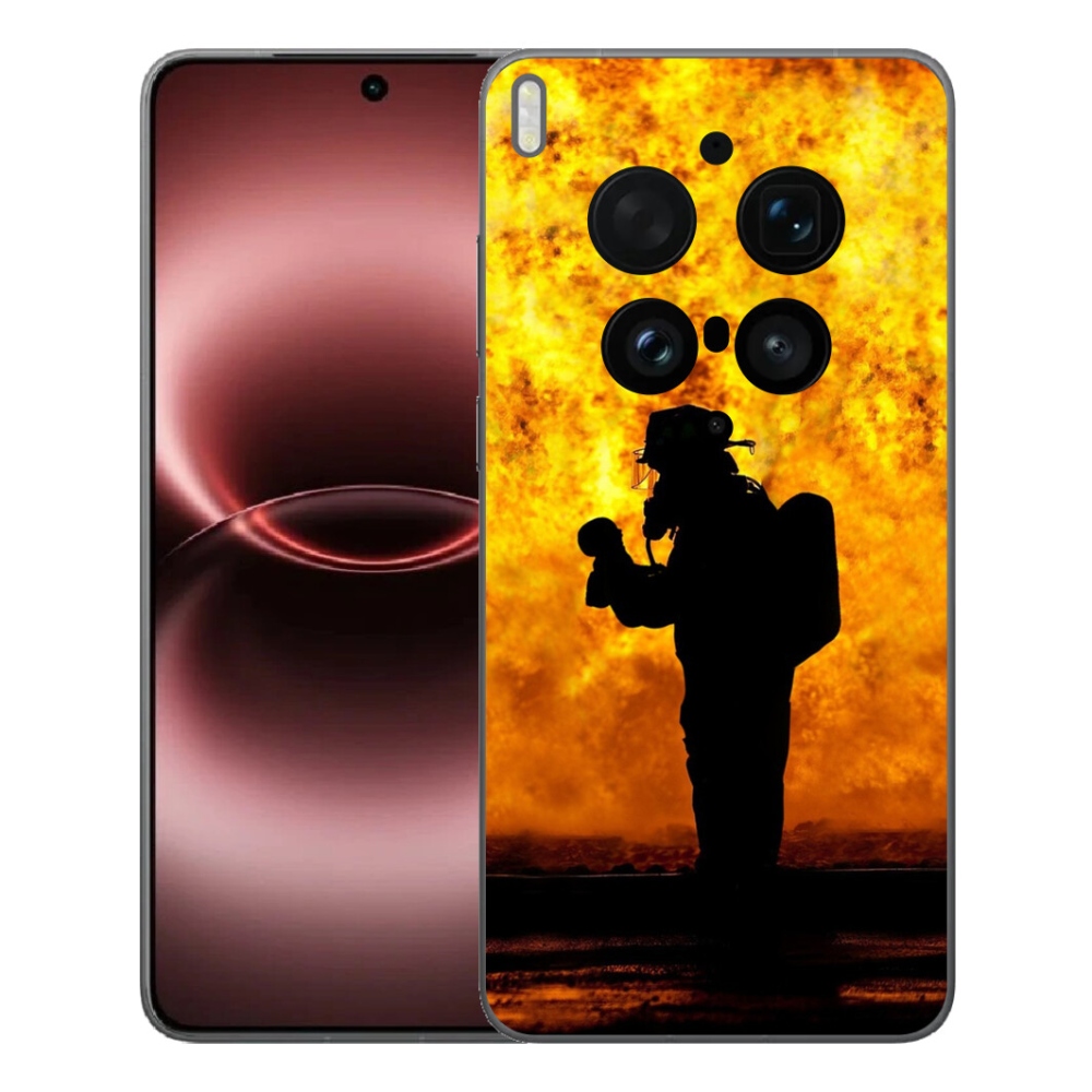 Gélový kryt mmCase na Vivo X300 Ultra - hasič