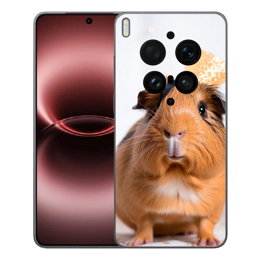 Gélový kryt mmCase na Vivo X300 Ultra - hnedé morča