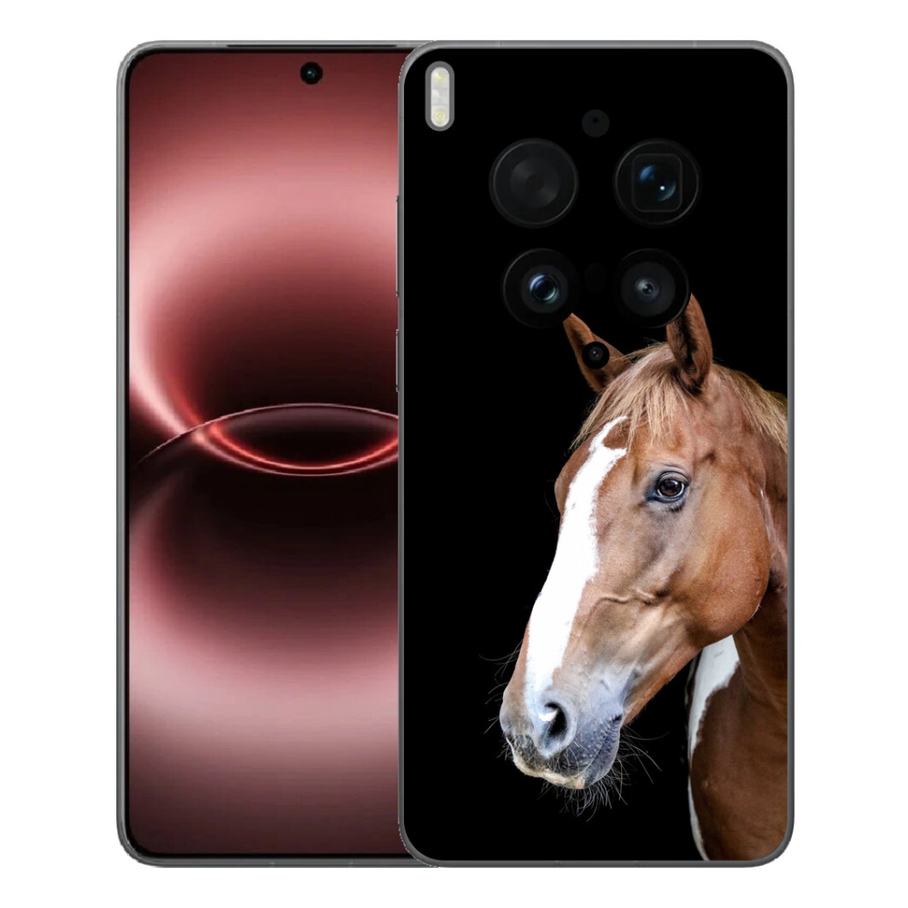 Gélový kryt mmCase na Vivo X300 Ultra - hnedý kôň 3