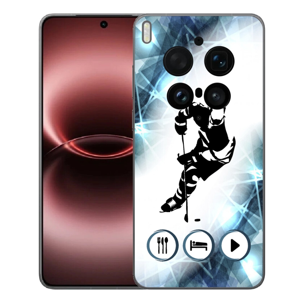Gélový kryt mmCase na Vivo X300 Ultra - hokej 1