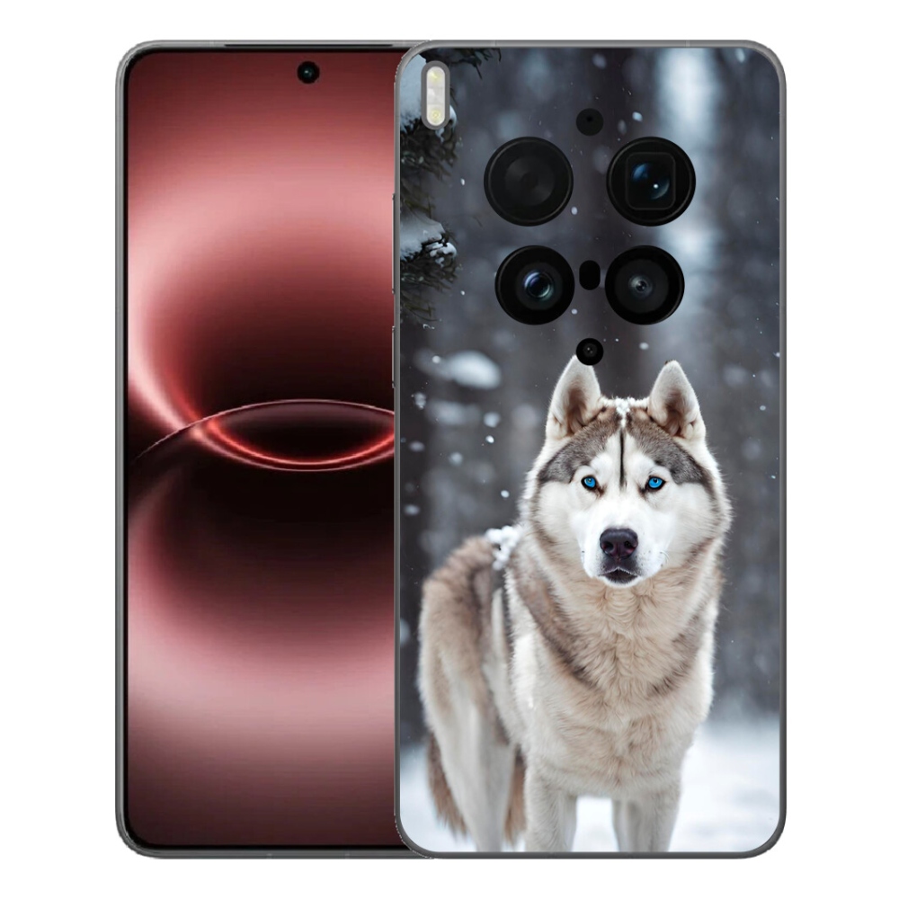 Gélový kryt mmCase na Vivo X300 Ultra - husky 2