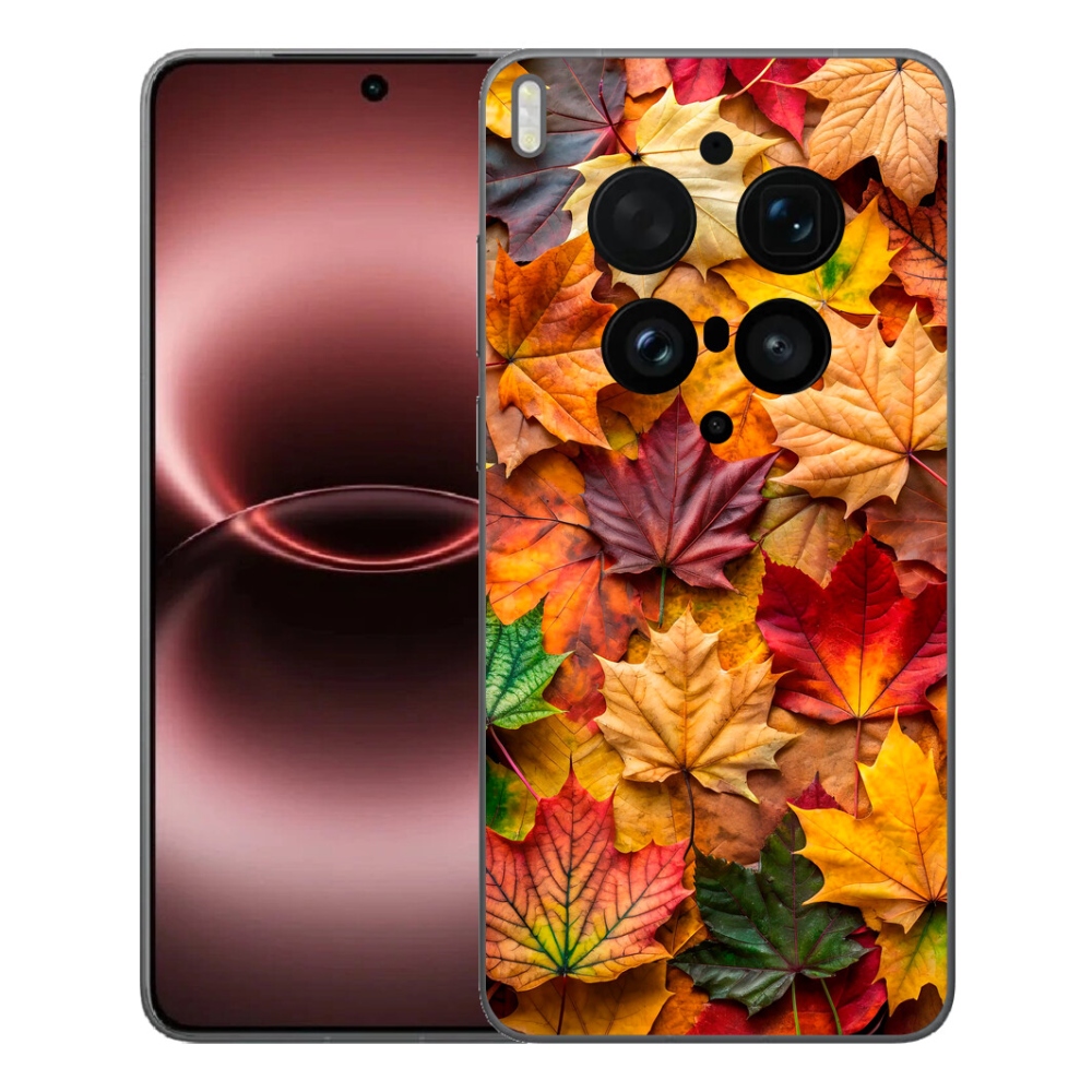 Gélový kryt mmCase na Vivo X300 Ultra - javorové listy 2