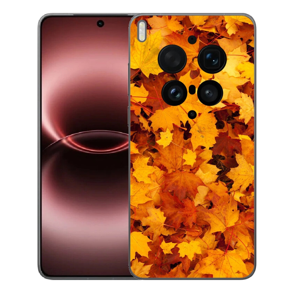 Gélový kryt mmCase na Vivo X300 Ultra - javorové listy
