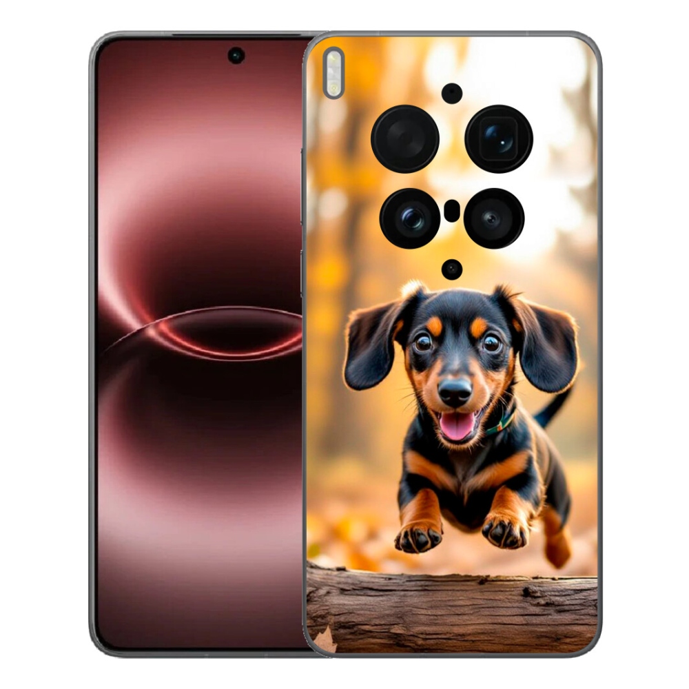 Gélový kryt mmCase na Vivo X300 Ultra - jazvečík 2