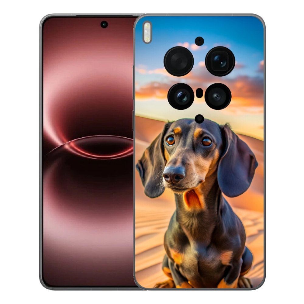 Gélový kryt mmCase na Vivo X300 Ultra - jazvečík 3