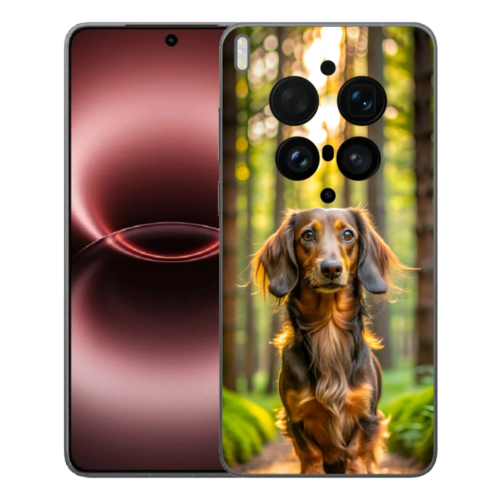 Gélový kryt mmCase na Vivo X300 Ultra - jazvečík 4