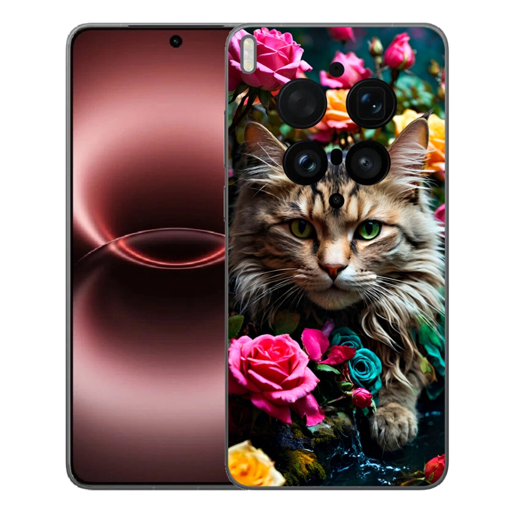 Gélový kryt mmCase na Vivo X300 Ultra - mačacie pohľad 2