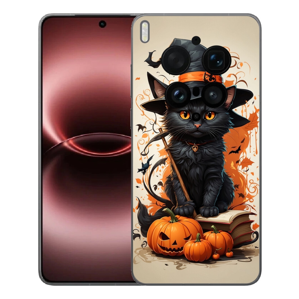 Gélový kryt mmCase na Vivo X300 Ultra - kocúr čarodejník